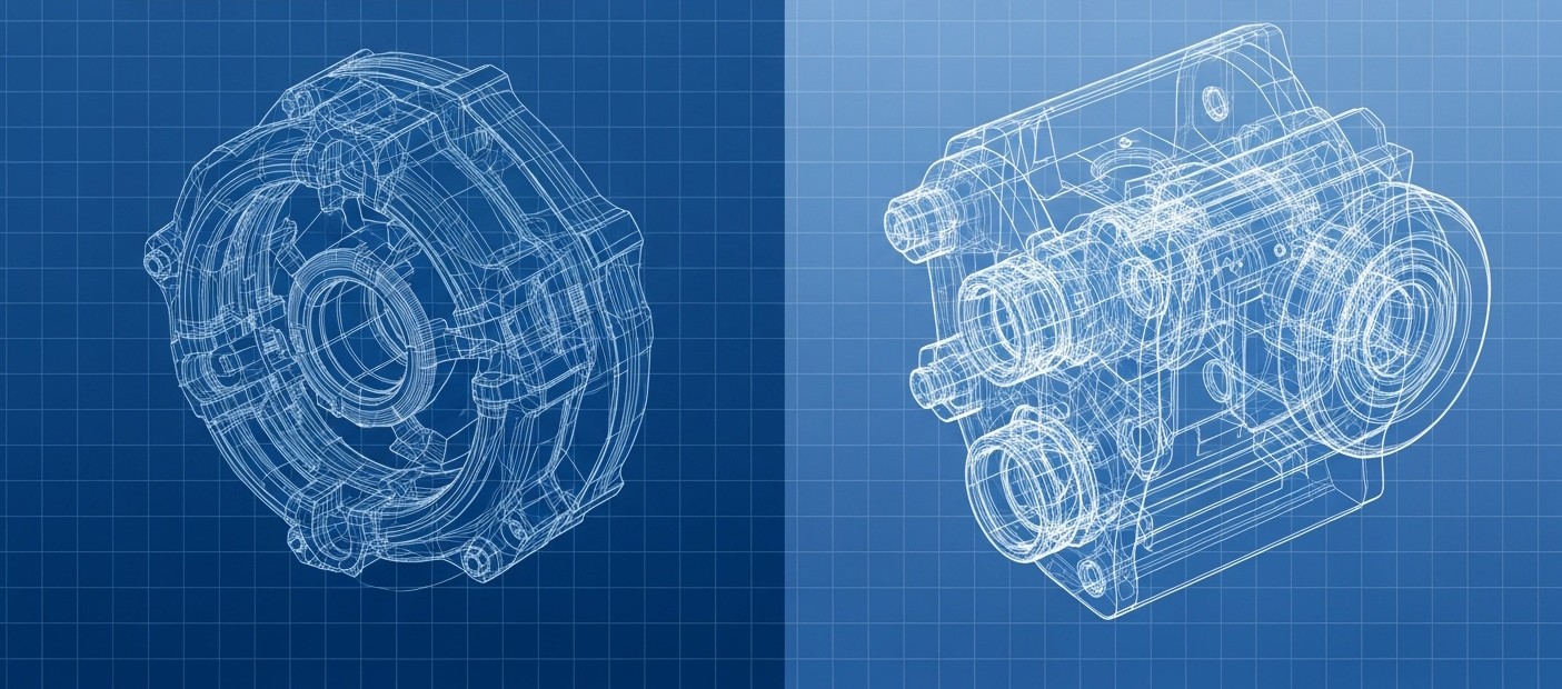 2D Technical Drawings